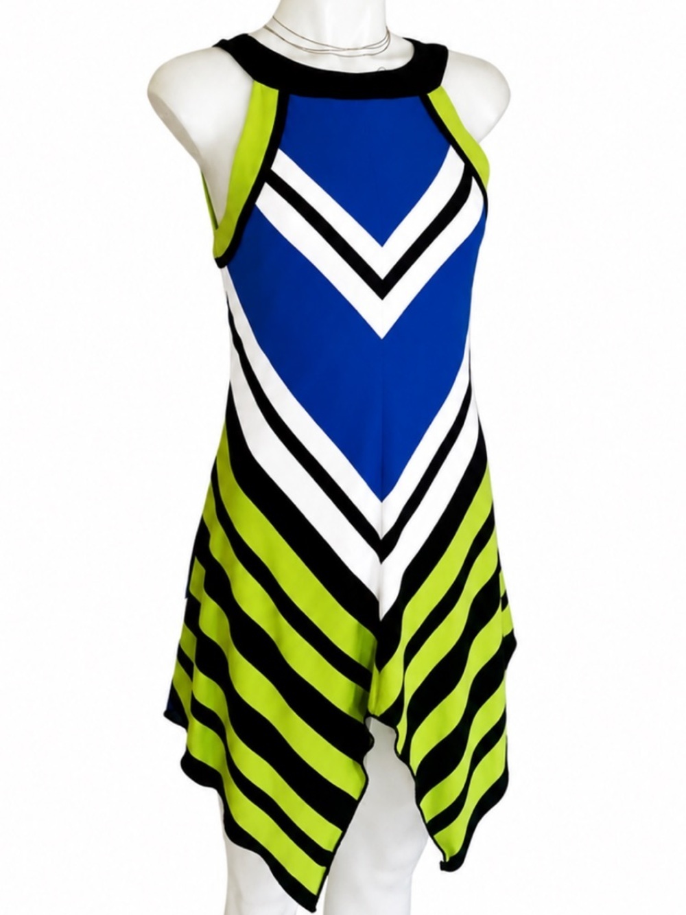 Vintage Joseph Ribkoff Dress Mod Midi Size 8